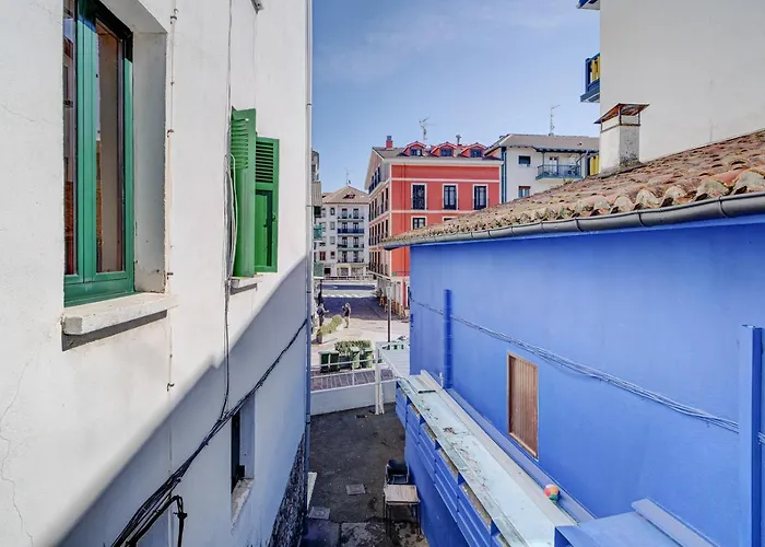 Luminoso apartamento en Hondarribia con Terraza, Centro, 3HB